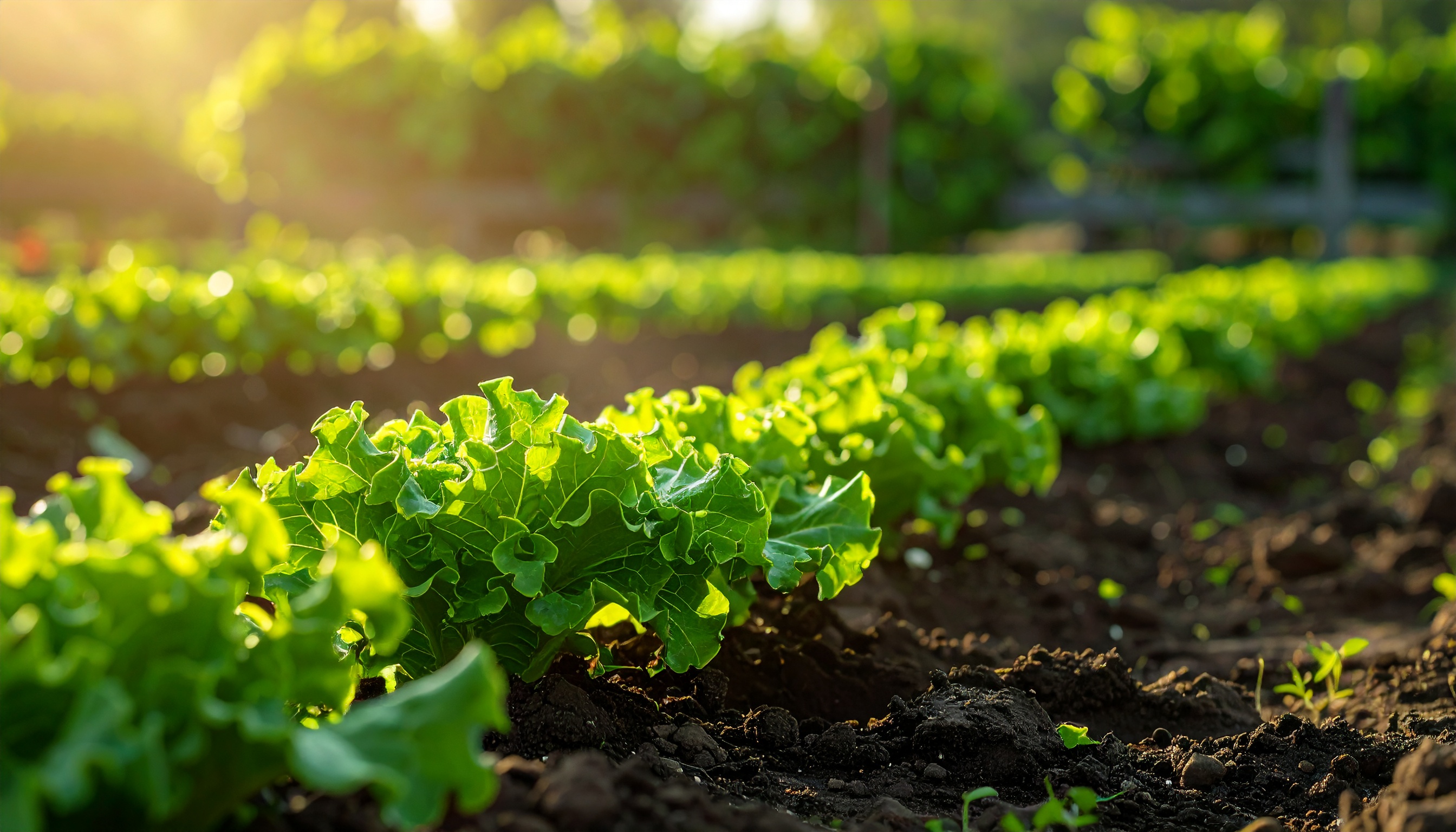 Erstes Gem&uuml;se und Salat aus dem eigenen Garten am eigenen Haus