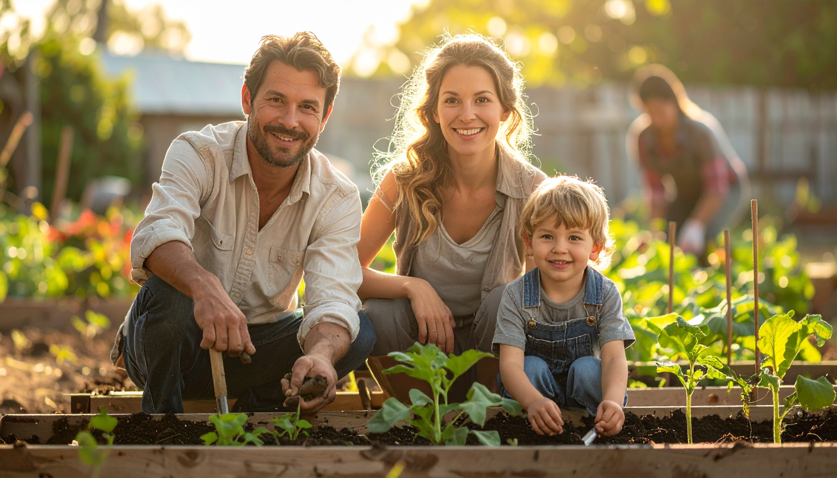 Fr&uuml;hling im eigenen Garten ist die sch&ouml;nste Zeit 