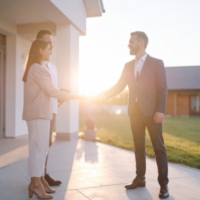 Frau l&auml;&szlig;t sich zur Heizungseffizienz beraten